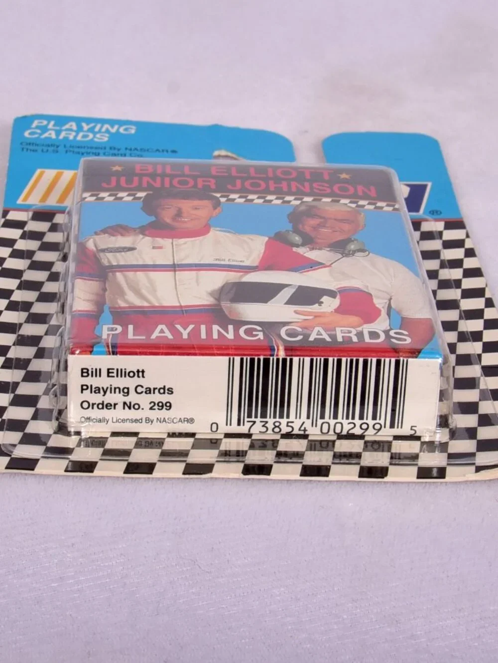 Bill Elliott, Junior Johnson Playing Cards New, Unopened NASCAR Racing